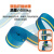 SHANDUAO单腰式安全带速插款高空作业国标AD9062蓝色单大钩1.8米