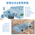 温控箱智能温度自动配电箱大棚养殖温度控制柜远程水泵风机控制箱 深蓝色