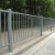 钧道汇城市公路人行道锌钢户外栅拦道路护栏隔离栏市政交通安全防护围栏 深灰色