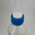流动相液相溶剂瓶液相色谱试剂瓶HPLC瓶2505001000ml蓝盖试剂瓶 2000ml透明含盖1孔