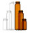 2030405060ml玻璃样品瓶进样瓶顶空瓶VOA存储瓶TOC吹扫瓶 40ml棕色 单独瓶子27.5*95mm
