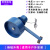 皮带秤PLR-12C测速传感器PLR-12R测速滚筒装置滚轮式包胶滚筒 蓝色