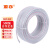 添亦 PVC蛇皮管 纤维增强 透明塑料线 网纹 SPG01 内径25MM 外径30MM 50米