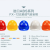 飞迅安全帽新国标 五筋ABS透气带反光条 电力施工业头盔 橙色