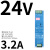 明纬NDR-75/120开关电源220V转24V导轨12V48V直流DR稳压EDR变压器 NDR-75-24  24V3A