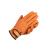 曼睩 棕色有里加厚1副 电焊皮革手套防烫防飞溅牛皮焊工耐磨加长加厚劳保手套ML018