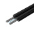 双下（SUAXUA）SX-GP342-1B 皮线光纤光缆 室内3.0单模单芯 1芯2钢丝 光纤线 500米/轴 黑色 可定制各种米数