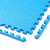 七彩阁 拼接地垫 泡沫垫 防摔地板加厚垫子 单位：块	蓝色 60*60*1.0cm【树叶纹】