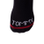 汤米·希尔费格（Tommy Hilfiger）男士运动袜6双装气垫运动内衬隐形舒适透气低腰袜礼物透气短袜 Black