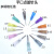 含特汇鑫 卡口点胶针头工业注胶平头针嘴打胶点胶机针头-1.6MM透明17G(100个)