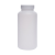 垒固 HDPE塑料圆瓶带刻度试剂瓶带内盖分装瓶 白色加大口1000ml（4个）