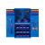 重型多功能五金加厚储物收纳工具柜工厂汽修车间用铁皮柜 蓝色 3层板+网板 含配件