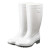 厂鞋高长筒雨鞋白色厨房耐磨防滑工业雨靴防汛水鞋 603黑色 37