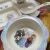 柏熙美爱莎公主儿童碗勺餐具套装艾莎宝宝防烫大童家用创意 新款艾莎三格圆盘4件套11#