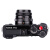 相机快门按钮按键适用于富士X100T徕卡M9索尼RX1尼康F3佳能微单反 滚花凹面黑色3M背胶款