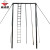 奋进者（FENJINZHE）室外体能攀登架爬绳爬杆爬软梯三位合一训练器材爬杆规格直径140mm高7米 宽4米