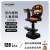 绿源（Luyuan）电动车座椅儿童前置安全凳折叠安全防滑可电瓶车舒适防护坐椅 【双向旋转款】黑橙色