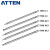 安泰信（ATTEN）ST-990电烙铁头 ST-8602D焊台90W原装一体式发热 T990-D24(一字形)