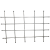 通风橱通风柜网格架铁架实验室玻璃纤维不锈钢架反应固定支架定制 4横1.5米*5竖0.75米)纤维棒