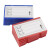 柯瑞柯林CXBQR0610磁性标签仓库标识牌货架标签物料卡红色强磁100个装出口专供