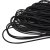 筑采（ZHUCAI） 黑色乳胶弹力绳高弹力松紧绳皮筋 4mm（100米）1捆价