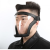 适用防护面罩高清防雾打喷防尘防毒全脸头罩电焊工面具轻便 K高透明防适