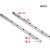  KYCH  HGH方块型 HGW法兰型  HGR导轨 直线导轨滑块线轨滑轨（可定制） HGR导轨 65-100MM/0.1米 