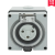定制定制指印工业防水插座插头大功率插座工业连接器380V三相四线 三芯32A插座