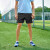 多威（Do-win） 弹力五分裤夏季新款短裤男田径跑步训练运动裤3312015 黑色 L