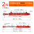 米囹定制适用HSG耳环小型液压缸单双向2吨缸径40工程农机油缸大全油顶 行程600mm