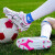 MVPBOY新款小码足球鞋防滑透气中小学生草地短钉儿童足球鞋 630白金长 36