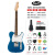 FENDER芬达电吉他affinity CV50 60 70S Squier电吉他初学者套装 affinity TELE-湖水蓝