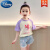 迪士尼（Disney）女童短袖t恤夏装宝宝可爱夏款上衣儿童夏季半袖兔子白色新品 粉色 90码(身高80-90cm 1-2周岁)