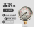 青岛布莱迪仪表YN-60耐震压力表气压表水压油压防震抗震轴向径向 -0.1~0MPa(真空)