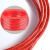 德力西电气（DELIXI ELECTRIC）电线电缆BVR70平方单芯多股铜线 100米/盘 黑色火线（定制）