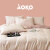 AOKO新款2024莱赛尔天丝四件套夏季凉感ins风粉色床单款柔软床上用品 温柔点点 0.9m床单款三件-适150x200被芯