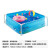童梦姿支架儿童游泳池家用5米游泳池 大型儿童成人超大家用家庭免充气户 122*122*40cm蓝色支架水池