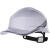 代尔塔102018 DIAMOND V钻石5型 ABS荧光绝缘安全帽 按钮式安全帽 102018白色