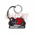 杜卡迪原厂CORSE摩托车钥匙扣挂件钥匙圈链扣钥匙脖子挂绳 DC Panigale V4S 钥匙扣 98770