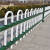 贵州锌钢铁艺草坪护栏围栏施工花园花池绿化护栏庭院围栏栅栏室外 焊接款50公分/米