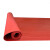 品之德 绝缘垫10kv高压橡胶板配电室绝缘胶垫台垫 红色条纹1米*10米*3mm