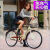 扬笙福定制女款自行车自行车上班代步自行车男女中大学生自行车适配 平衡车颜色随机