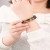 益福顺玳瑁手镯带在手上很好看小众欧美流行风精致豹纹色开口 手腕17cm周长