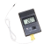 ABDT快速数字温度表 高温温度计TM902C 带小数点烫发机测温仪 配探头 主机黄直柄表面探头
