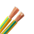 安准华 多股软铜双色线 电线电缆 4平方 PE  1米