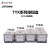 TAYEE上海天逸电器开关盒TYX1防水ABS 2位按钮盒2 3 4孔 TYX1S 1P TYX3S(175*75*65)