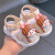 迪士尼（Disney）宝宝凉鞋包头婴幼儿学步鞋0-4岁夏防水可爱卡通女童凉鞋软底防滑 粉色 16码内长10.5厘米约68个月
