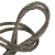 尚留鑫 插编钢丝绳双扣纯手工编织起重吊装吊索具钢丝绳 直径16mm6米长