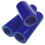 赛拓（SANTO）PE保护膜pe胶带家具五金不锈钢保护膜自粘膜贴膜 蓝色宽50cm*100m 7089-37
