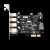 诺安跃  PCIE转usb3.0扩展卡双电四口台式机pci-e转USB3.0进口芯片 1件起批 TXB014 【新品】千兆网卡+3口USB3.0 3天